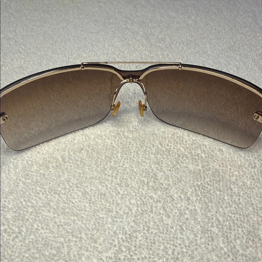 Juicy Couture Honor Gold Square Rounded Fashion Designer Sunglasses - Picture 3 of 10